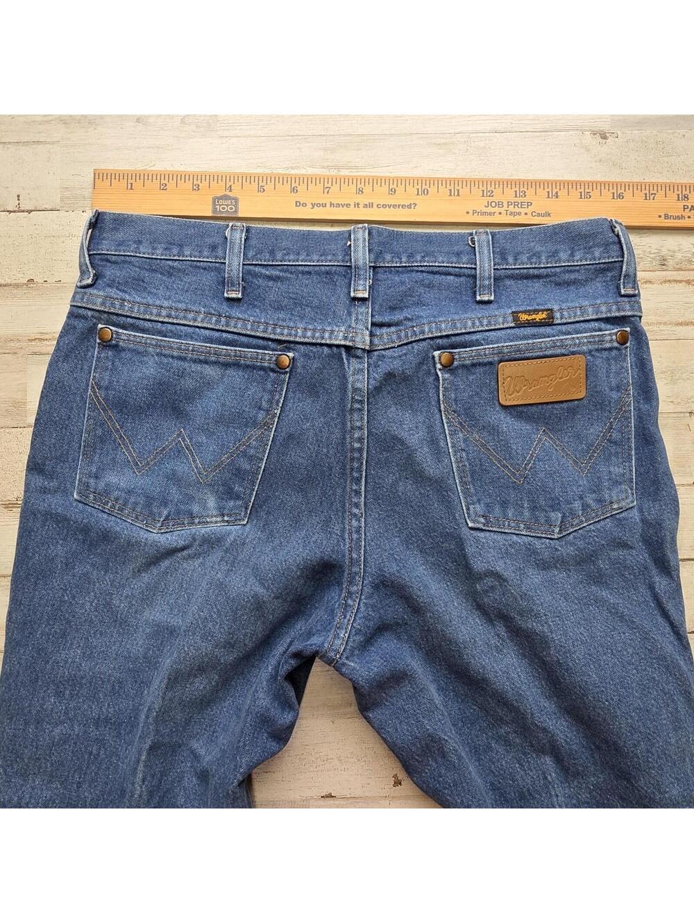 Wrangler Cowboy Cut 936PWD Jeans Men's 33x30 *Fits 32x27.5 Denim - Picture 5 of 9